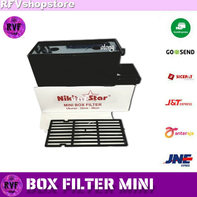 box kotak filter aquascape aquarium kosong mini kecil murah
