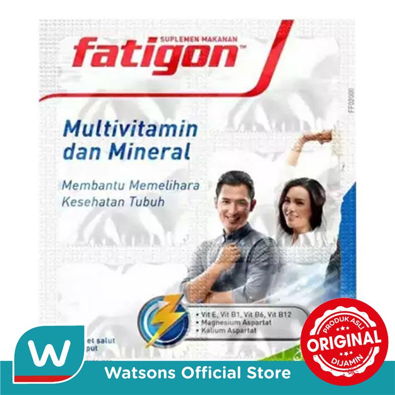 Fatigon Multivitamin dan Mineral Tablet 6's