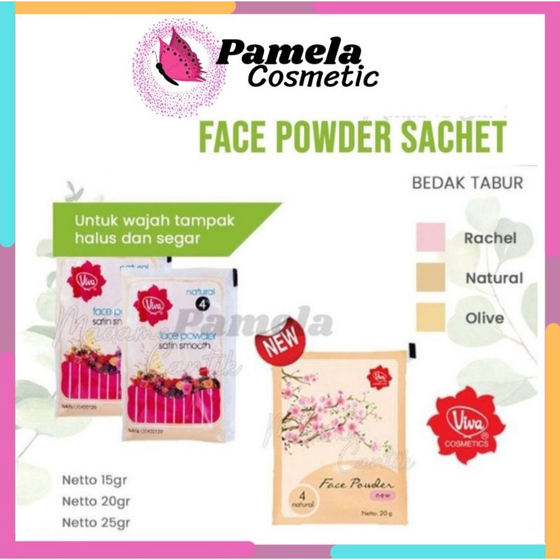 ❤ PAMELA ❤ Bedak Sachet Viva Refill