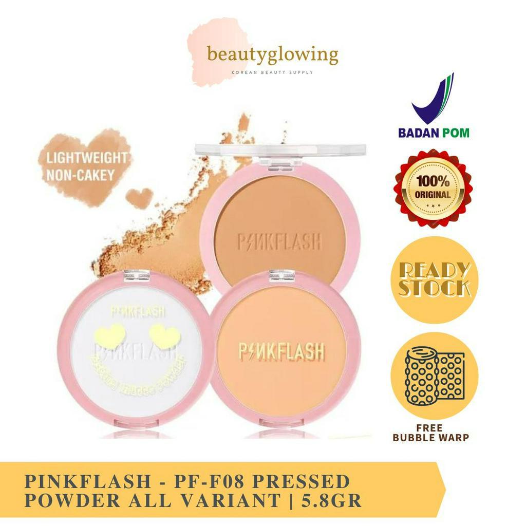 PINKFLASH PF-F08 PRESSED POWDER ALL VARIANT