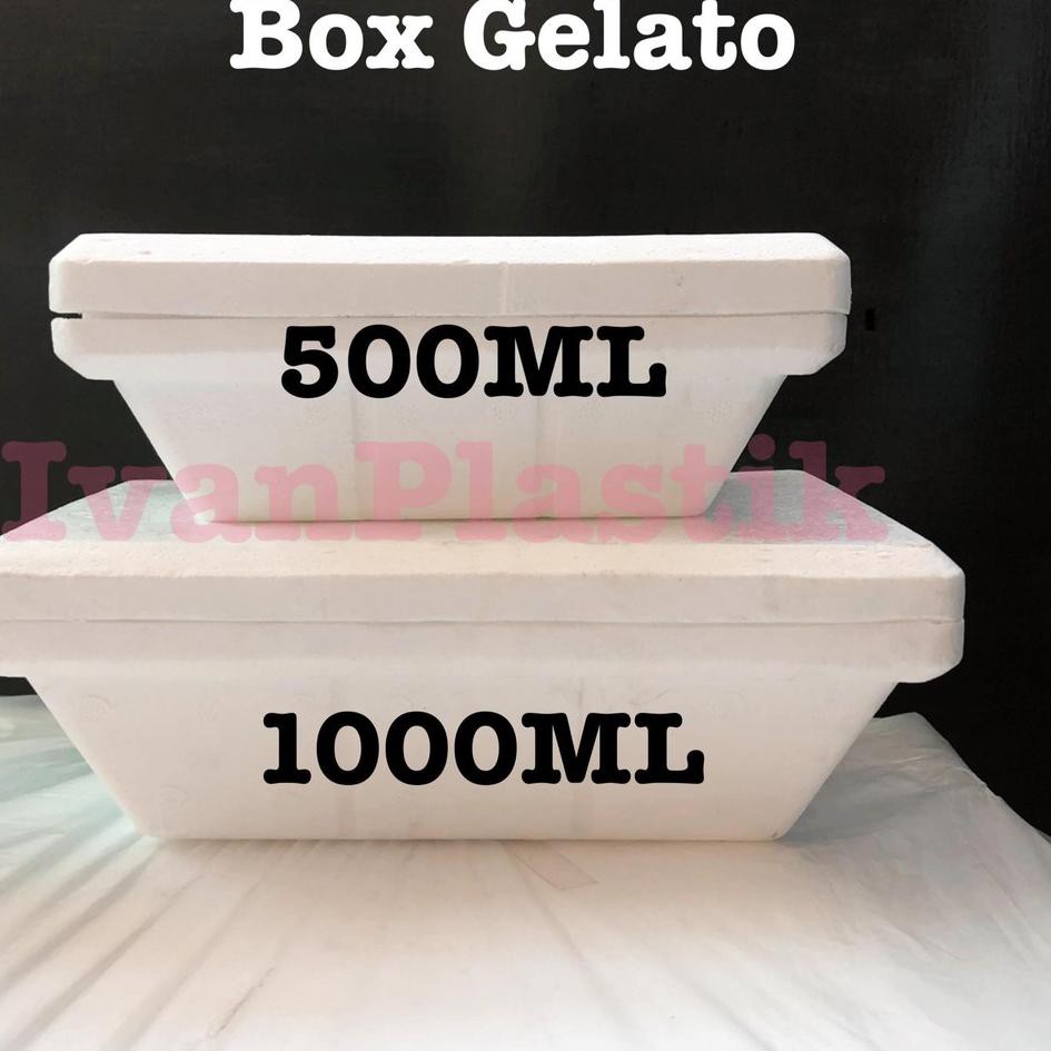 

[VIP] STYROFOAM BOX ICE CREAM GELATO 500ML