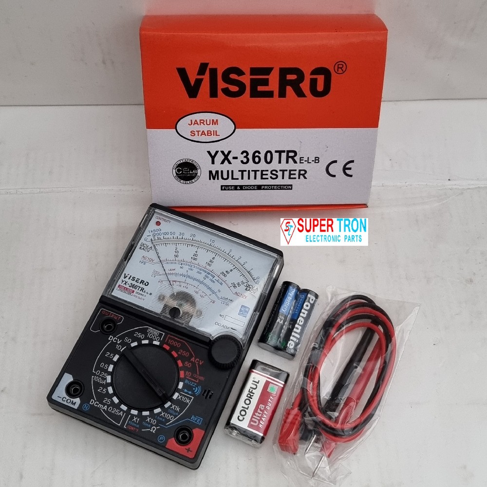 Multimeter YX 360 TR E-L-B Multitester Avometer Analog YX360TR ELB