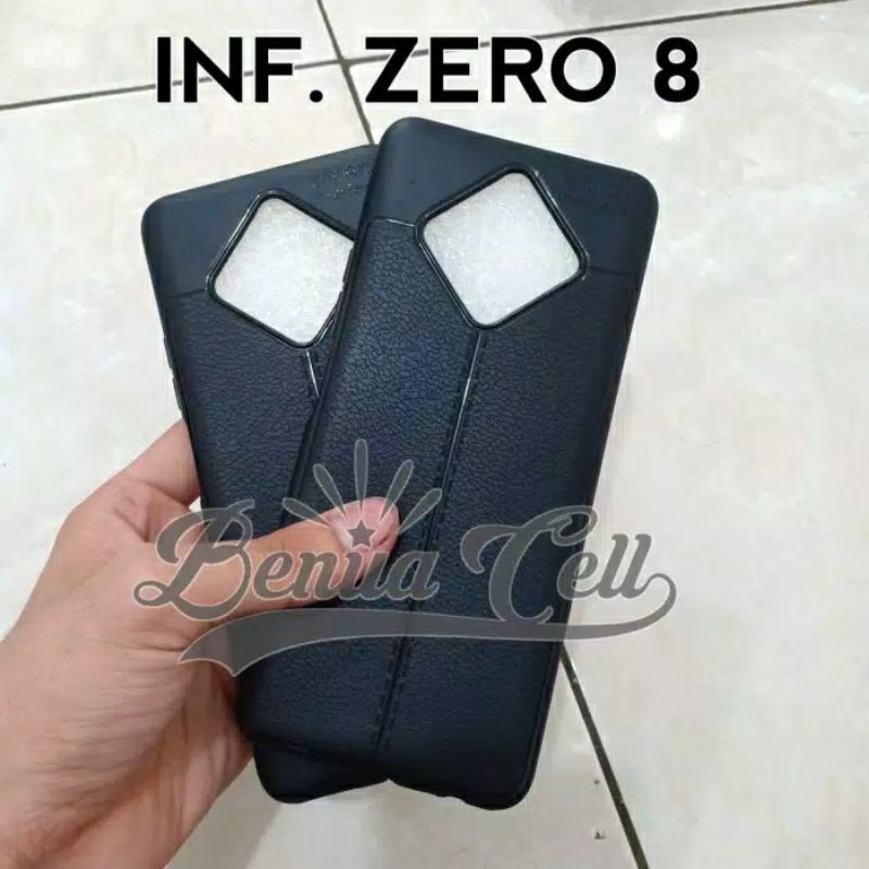 case auto fokus Infinix Zero 8 terbaru hitam dof pelindung hp dr benturan
