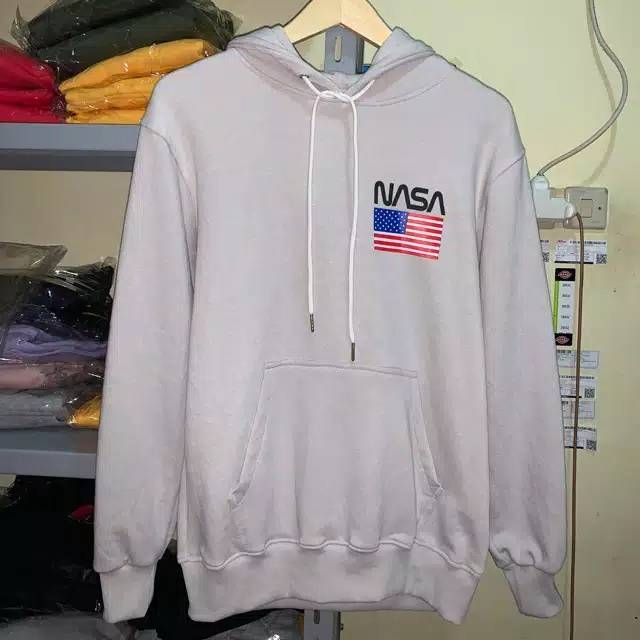 cream nasa hoodie