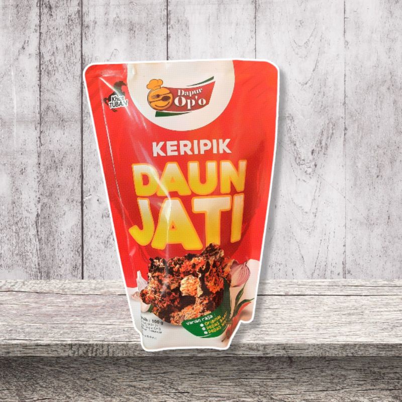 

keripik daun jati/ keripik rasa original
