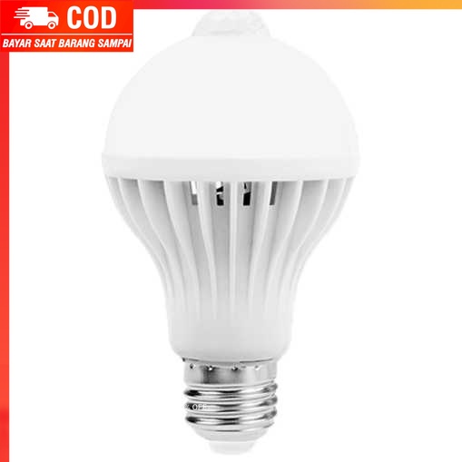 (100% BARANG ORI) Lampu LED Smart E27 9W with PIR Sensor