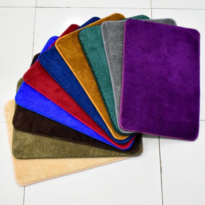 Keset Kaki Bulu Microfiber Anti Slip 40 X 60 cm