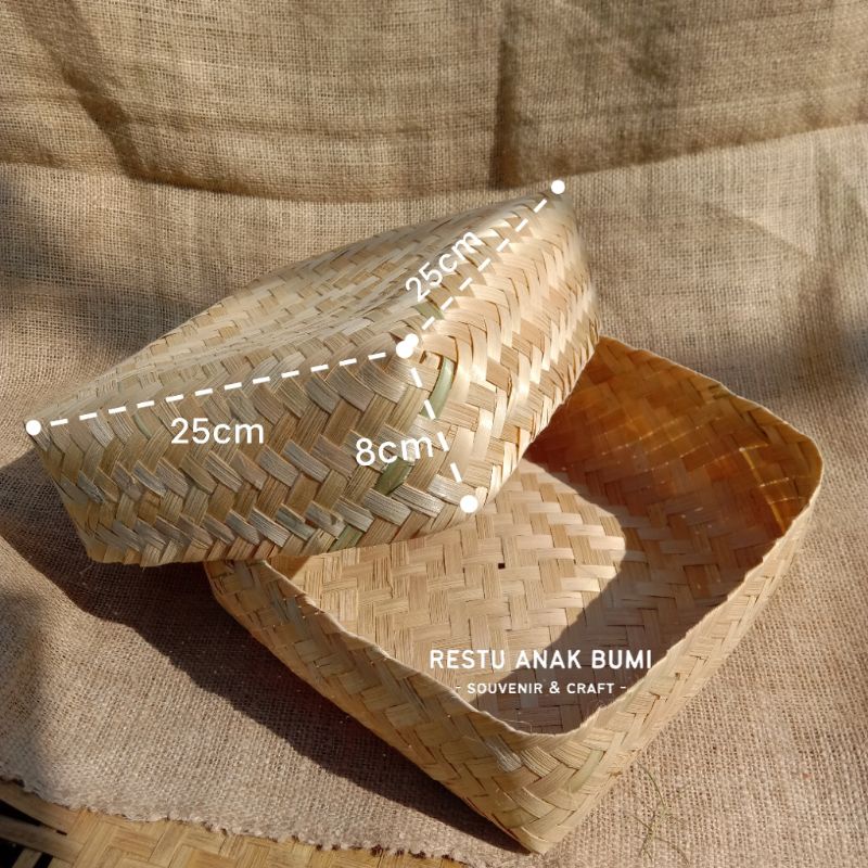 

Promo Besek Satuan 25cm|Hampers|Hantaran|Serahan|Hadiah|Catering|Box Makan|Kotak Kado|Gift