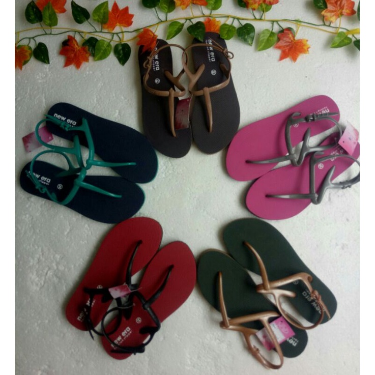 Sandal Jepit New Era Raisa Sandal wanita Sandal terbaru