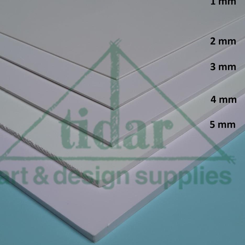 

[PRODUK KAYOF] PVC Board / Foam Board / Foamboard / Dinding Maket 1 MM PIM