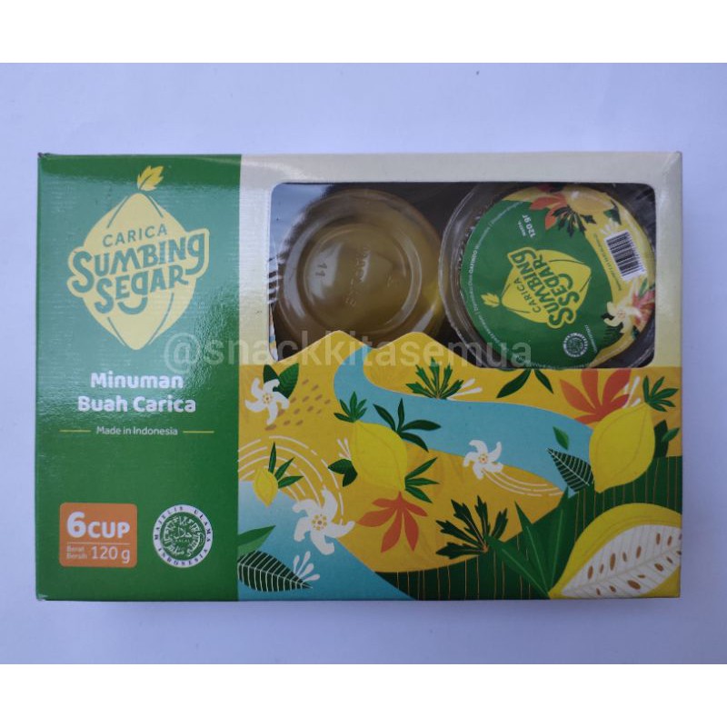 

CARICA SUMBING DUS ISI 6 CUP @120 gr