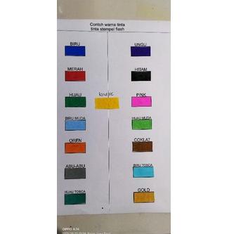 

Paling Popular LNHK0 tinta stampel flash,100 ml, ready 15 warna 72 Model Terkini