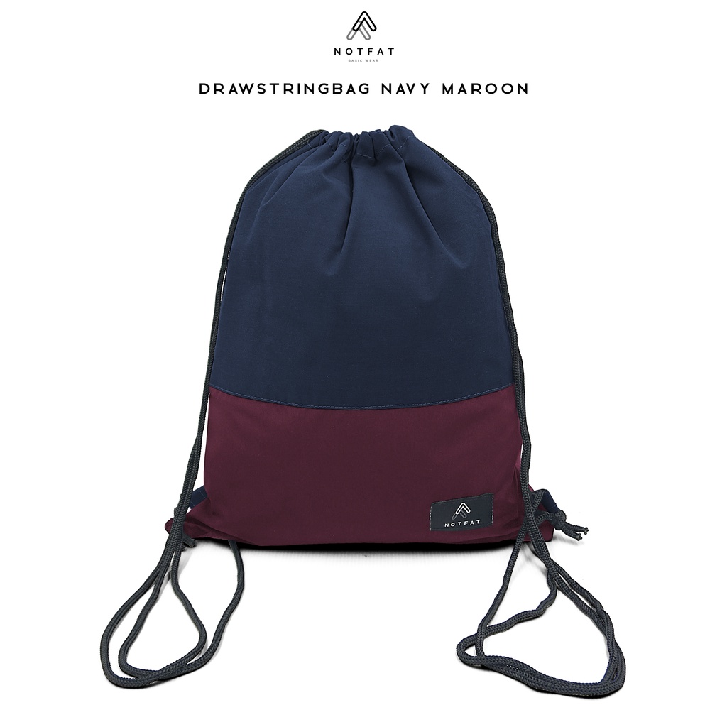 (CUCI GUDANG) Tas Serut Drawstring Bag Triple F Waterproof