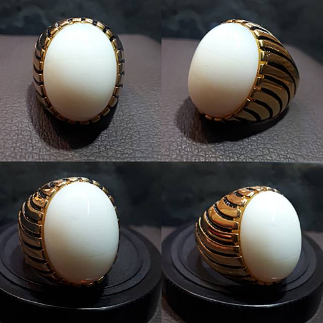 CINCIN GIOK PUTIH  UNIK MENARIK DI JAMIN MURAHHH