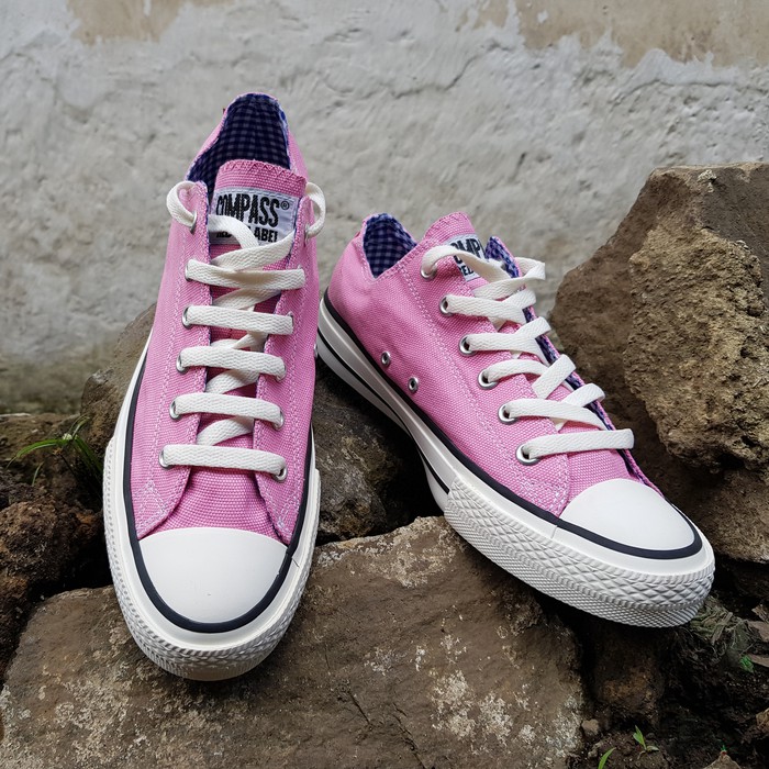 [NEWARRIVAL] SEPATU COMPASS OX PINK - MERAH MUDA, 37