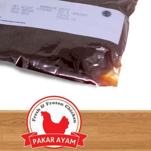 

☻ Saus Barbeque / BBQ Sauce Kemasan 500gr Kualitas Premium Restoran ✮