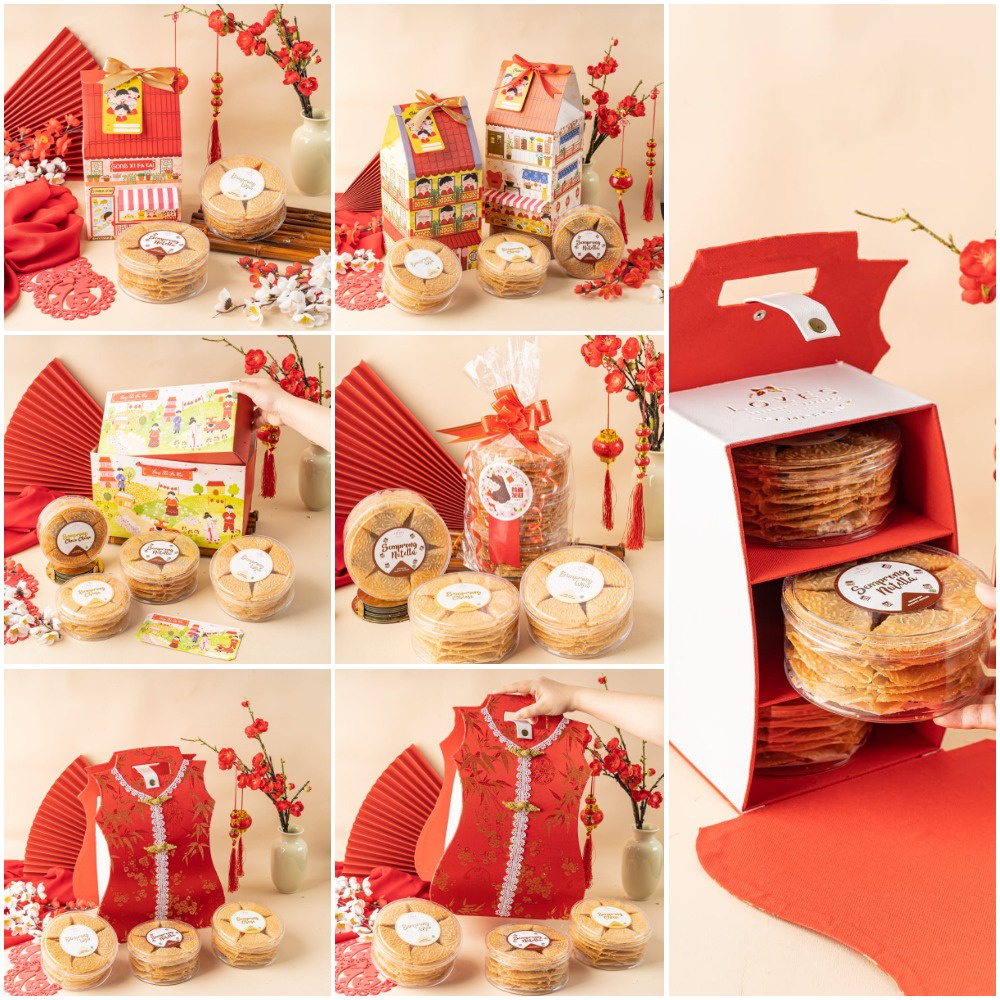 

HAMPERS IMLEK KUE KERING SEMPRONG CHINESE NEW YEAR / HAMPERS CNY PARCEL IMLEK HOMEMADE LOVES SEMPRONG hampers imlek Box