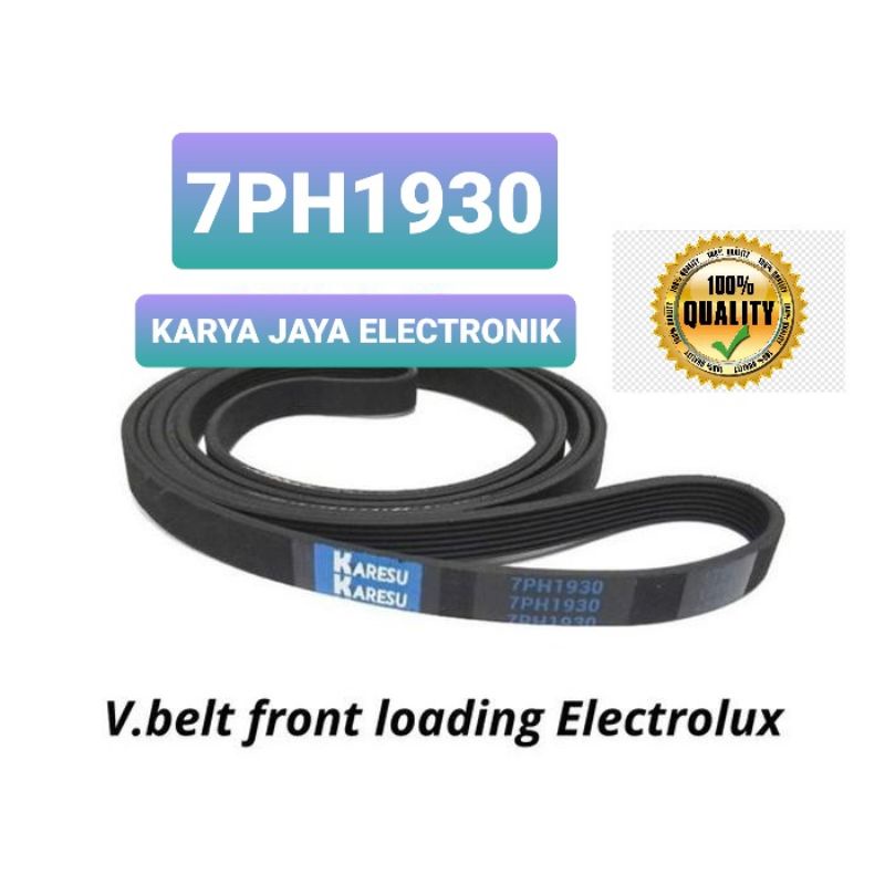 Fanbelt Vanbelt V belt 7 PH 1930 Mesin cuci Dryer Electrolux