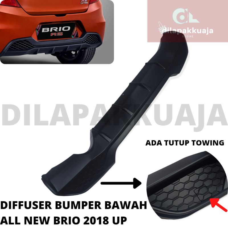 Diffuser All New Brio 2018 Up Difuser Bemper Belakang All New Brio E Satya