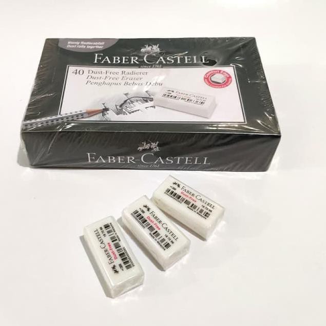 

✢wch✧ *pqd-89 [ 1 Lusin ] Penghapus Pensil - Faber Castell Dust Free Kecil MURAH! ✩