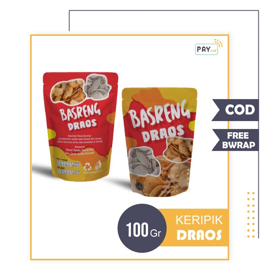

Basreng Draos Baso Goreng Bakso Draos