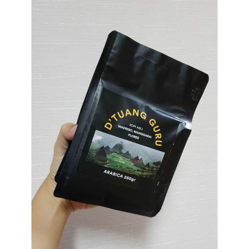 

Kopi Arabica/Kopi Flores/Kopi Manggarai/Kopi Waerebo/Kopi Bubuk/Medium Roast 250gram