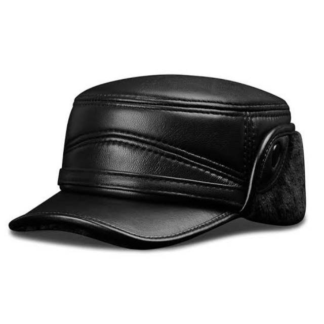 TOPI KULIT ASLI LEATHER PREMIUM BASEBALL