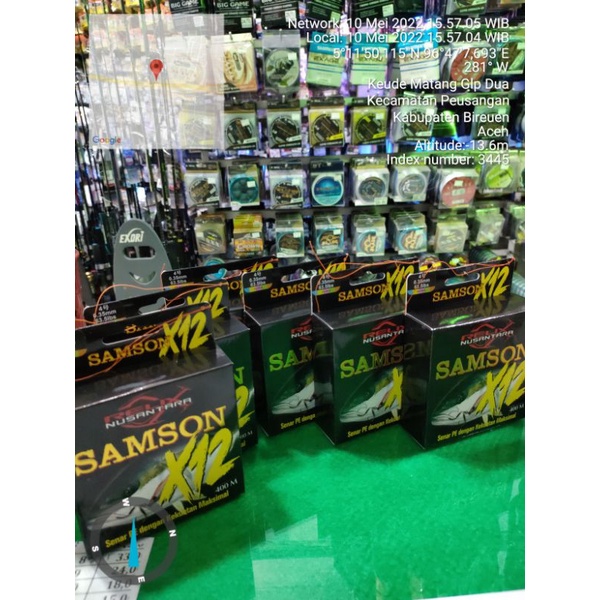 PE SAMSON X12 PE 4 400M