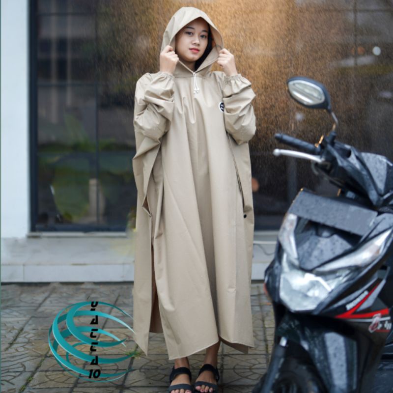 RAINCOAT,JAS HUJAN PONCO/KELELAWAR BAHAN TEBAL ANTI REMBES BY KALOKA