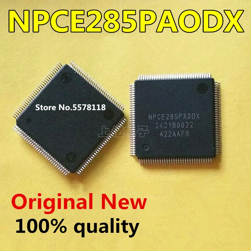 (Ready Stok) 1Pc NPCE285PA0DX NPCE285PAODX QFP-128 Chipset