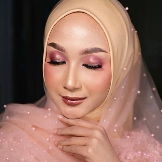 Veil Glitter Mutiara PREMIUM / Slendang Mutiara Glitter