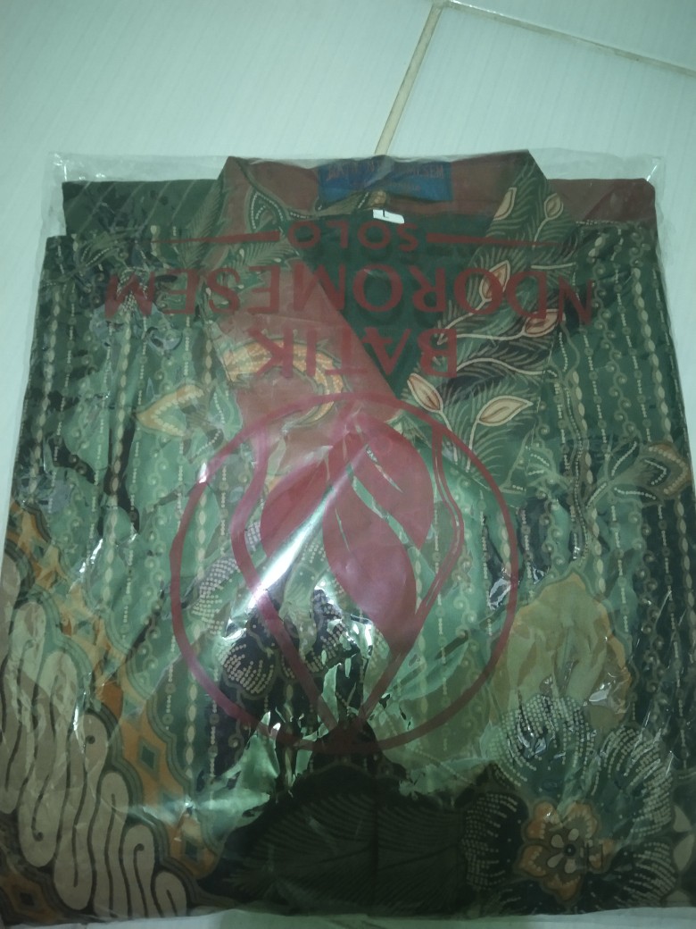 Kemeja Batik Ndoromesem Lengan Panjang Kamulyan Katun Halus A145