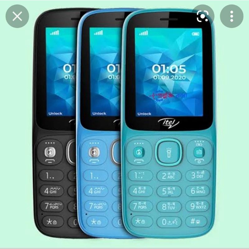 Itel it 5026 dual sim feature phone candy bar baterai kapasitas besar garansi resmi