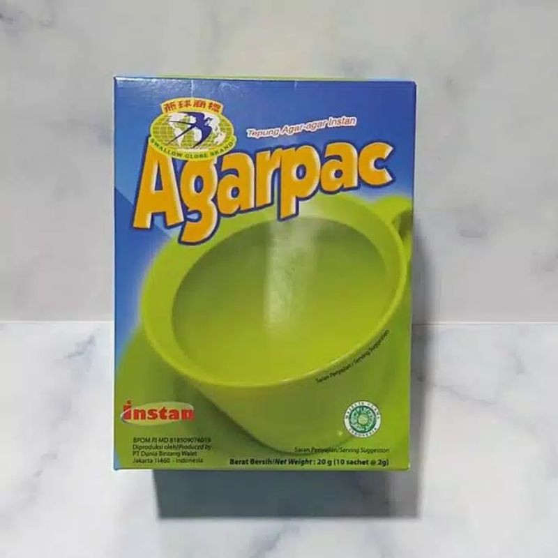 

Swallow AGARPAC - Agar Drink High Fiber - per sachet