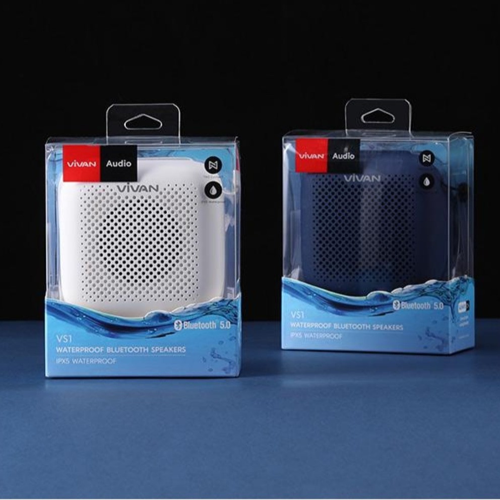 KHANZAACC Vivan VS1 Outdoor Bluetooth Speaker 5.0 Waterproof