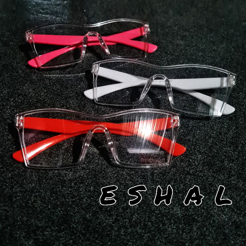 Kacamata Anak Transparan Model Sport Anti Debu Unisex