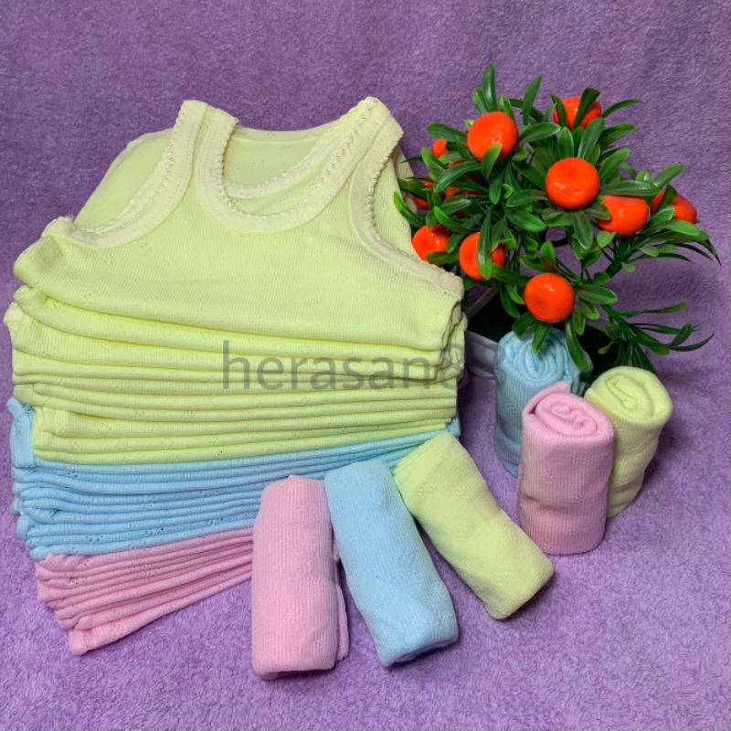 Per 3pcs/6pcs/12pcs,Singlet sido bayi ,singlet anak / kaos dalaman bayi, anak, balita