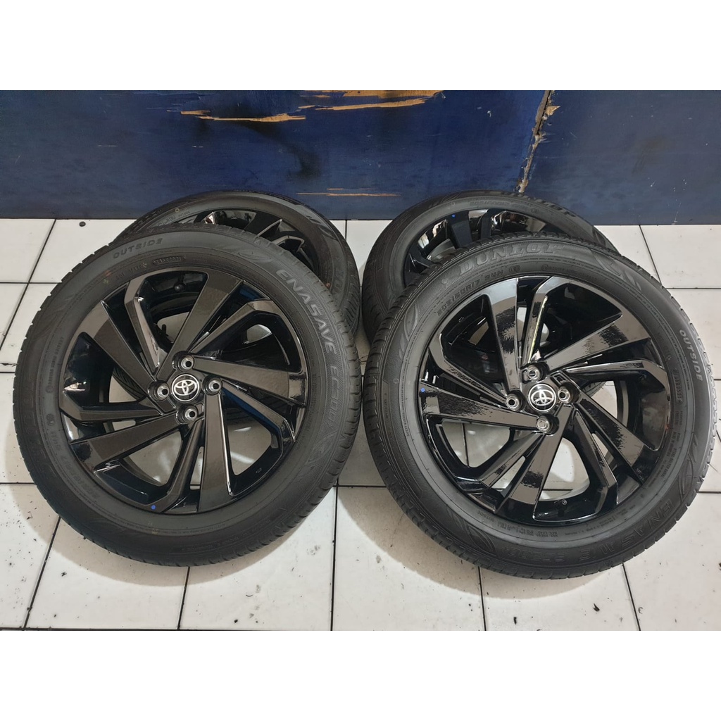 DP velg original raize rocky ring 17 ban dunlop