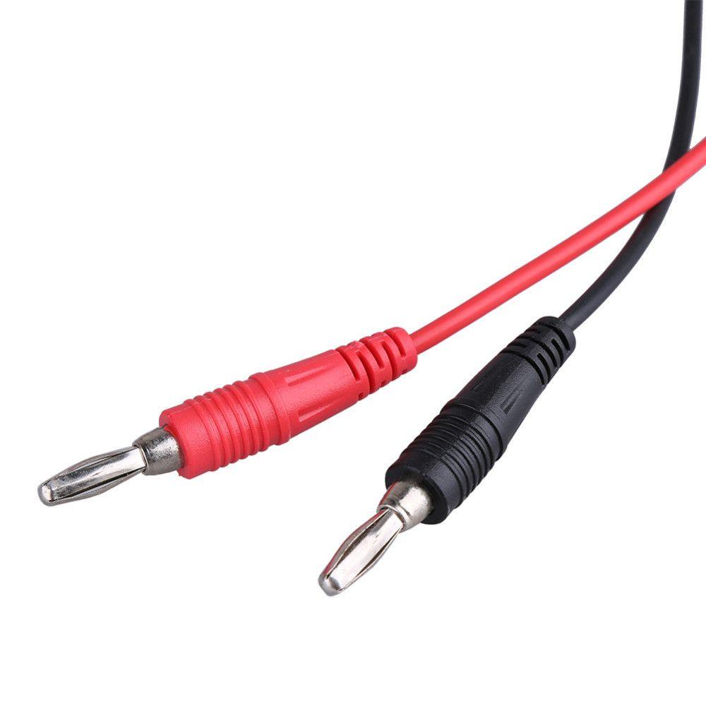 [Elegan] Untuk Multimeter Universal Lead Cable Kabel Colokan Pisang Test Hook Connector