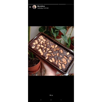 

brownies almond