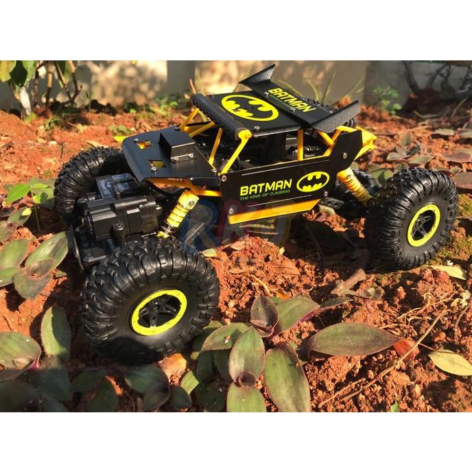 ( FREE BATERAI ) RKJ Mainan Mobil Remot Crawler Avengers Metal Kecil