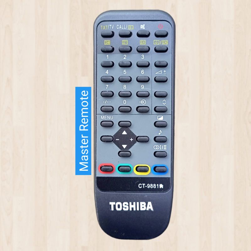 Remot Remote TV Toshiba Tabung Bomba CT-9881