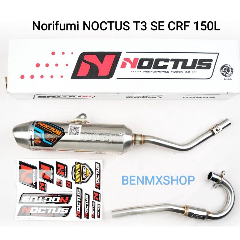 Knalpot NORIFUMI NOCTUS T3 SE CRF 150L