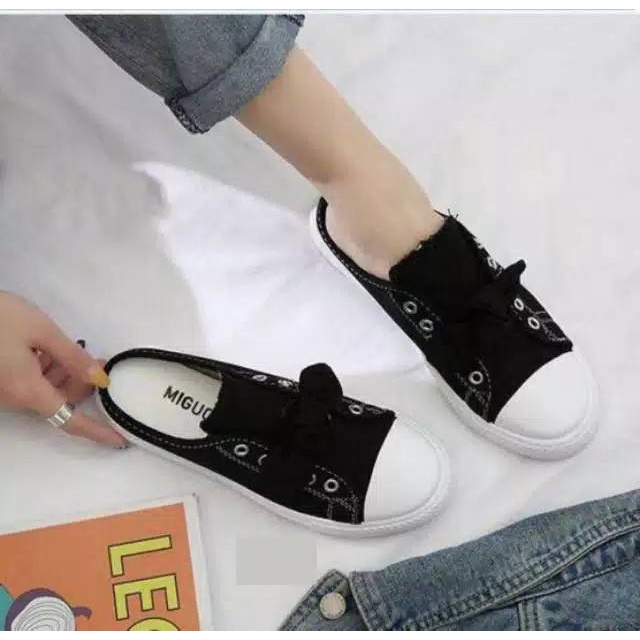 Sale Sepatu Sandal Slip On Pita dn 56