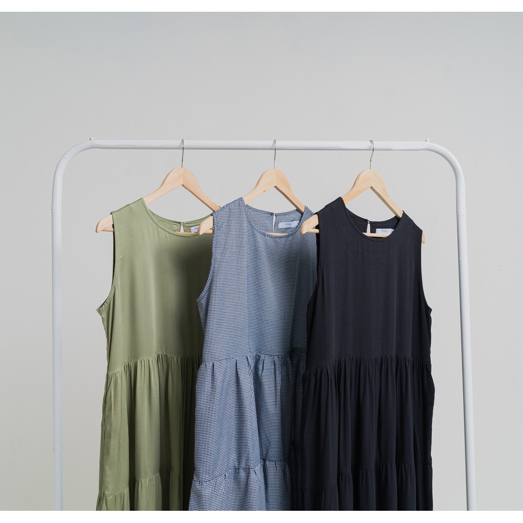 ANSSY - Nami Sleeveless Dress - Dress Tanpa Lengan