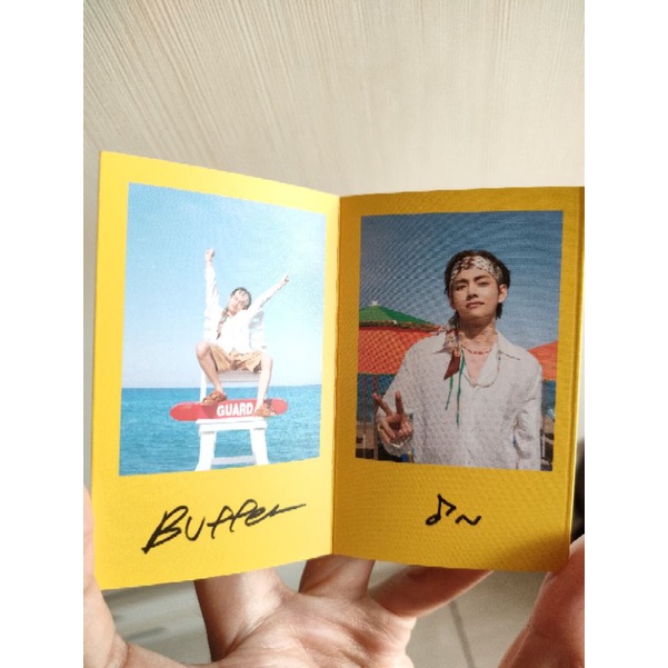 Butter Message Card - V (punya vira)