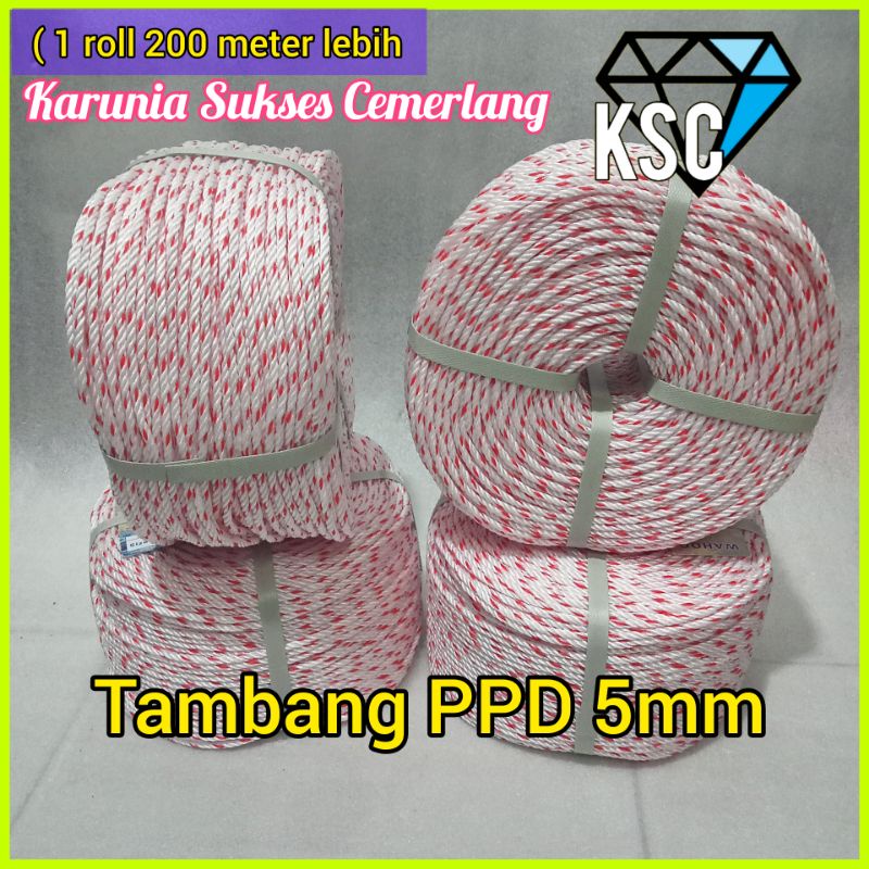 

( READY ) TALI TAMBANG PPD 5MM / TAMBANG 5MM / TALI TAMBANG PROYEK DAN BANGUNAN / TALI TAMPAR 1221