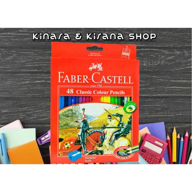 

Pensil Warna Faber-Castell 48 warna