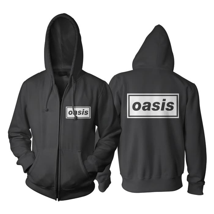 Jaket Hoodie Zipper Oasis