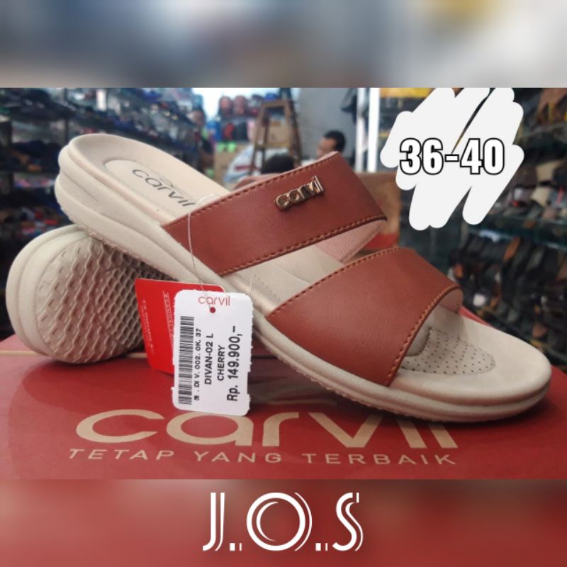 Sandal Wanita Dewasa Carvil DIVAN-02 Original